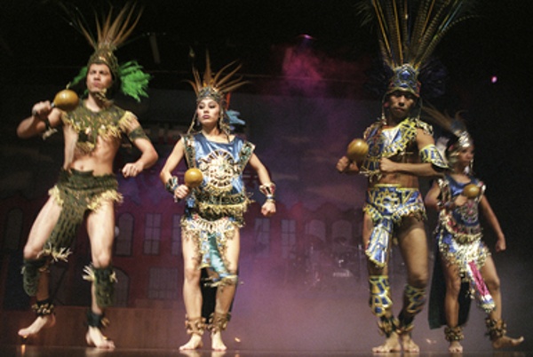 Exciting nightly shows performed by talented entertainers at the Barcelo Maya Beach All Inclusive Resort