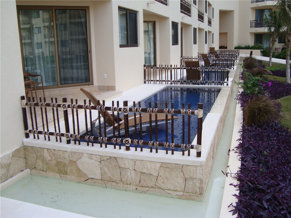 Plunge pool room views at Dreams Riviera Cancun